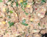A picture of step 2 of Potato vegetables patties.