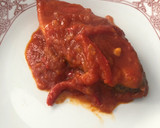 Foto del paso 3 de la receta: Pescado en tomate con pimientos rojos