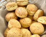 Une image de l'étape 7 de Scones moutarde et emmental.