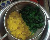 A picture of step 6 of Raw Papaya Tutti Frutti.