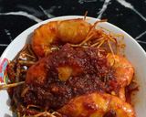 Foto langkah ke 3 dari resep Udang Galah Bumbu Merah.