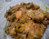 A picture of step 3 of Chicken Shimla Mirch with Teenday Recipe.