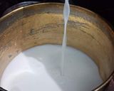 A picture of step 1 of Kesar Custard Kulfi.