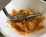 Une image de l'étape 4 de Purée Halloween de potimarron pommes de terre et oignon au parmesan.