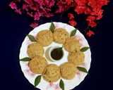 A picture of step 7 of Oats Masala Idli.