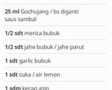 Cara Membuat 7 Dakgangjeong 7500 6