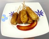 Foto del paso 2 de la receta: Corn Dogs coreanos (panchos rebozados)