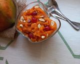 A picture of step 4 of Ripe Papaya Halwa.