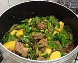 A picture of step 5 of Green Beans Curry (Sem Phali ka Salan).
