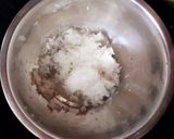 A picture of step 1 of Radish roti.