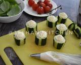 Cheesy Cucumber Salad Bites langkah memasak 2 foto
