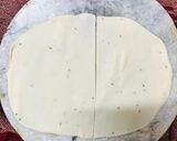 A picture of step 7 of Samosa Party😋💛.