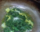 सोया और आलू का साग (soya aur aloo ka saag recipe in Hindi) रेसिपी चरण 3 फोटो