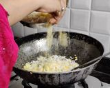 A picture of step 4 of POHA Kanda/Aloo Lockdown recipe (Tea Time Snack).