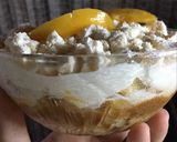 Foto del paso 7 de la receta: Postre chajá en copa🍑🍧❤️