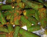 ढाबा स्टाइल भिंडी मसाला (Dhaba style Bhindi masala recipe in hindi) रेसिपी चरण 3 फोटो