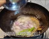 A picture of step 5 of Khaman ki sabzi.