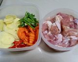 รูปขั้นตอนการทำที่ 1 ของ ไก่คั่วขิง