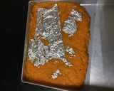 A picture of step 9 of Orange burfi.