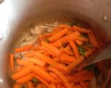 A picture of step 3 of Tikka chicken masala soup.