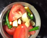 A picture of step 2 of Rajma Curry no onion no garlic.