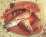 Une image de l'étape 1 de Poisson frit, potatos au four.
