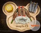 รูปขั้นตอนการทำที่ 5 ของ หมูอลเวง (เมนูเด็กBLW)