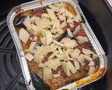 Foto del passaggio 3 della ricetta Parmigiana di melanzane spesse in friggitrice ad aria