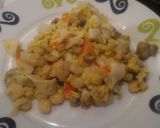 Foto del paso 6 de la receta: Revuelto de gambas, champiñones y palitos