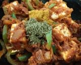 A picture of step 7 of Paneer Jalfrezi.