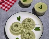 Foto langkah ke 5 dari resep Matcha Silky Puding.