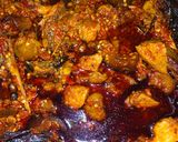 A picture of step 4 of Ofada Sauce.