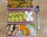 Hình bước làm 3 của món Day 24 : Cá rán, rau củ hấp_eat1000