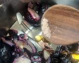 A picture of step 2 of Jamun Lassi.