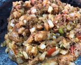 A picture of step 5 of Sonoran Machaca Burritos.