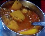 A picture of step 3 of Aloo ki sabji.