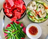Hình bước làm 5 của món Cơm trưa 3 món (f7)