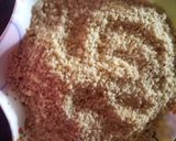 A picture of step 2 of Roti & Til gur churi.