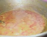 A picture of step 4 of Gram flour Colocasia leave curry.