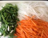 Hình bước làm 2 của món Kim Chi Cải Thảo Hàn Quốc