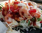 รูปขั้นตอนการทำที่ 5 ของ นาน ไก่ซอสพริกหวาน สลัดกุ้งอะโวคาโด