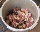 தலை குடல் ஈரல் கறி(goat head,intestine and liver curry recipe in tamil) ரெசிபி ஸ்டேப் 4 புகைப்படம்