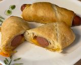 A picture of step 10 of Pigs in a Blanket.