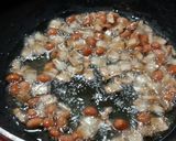 A picture of step 2 of Amaranth Moong Vaaji.
