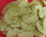 Foto del paso 4 de la receta Merluza frita y patatas al vapor