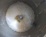 A picture of step 4 of Cashew almond burfi.