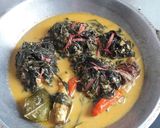 Foto langkah ke 3 dari resep #07 Buntil Daun Singkong.
