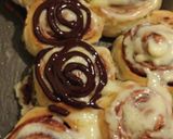 A picture of step 1 of Cinnamon rolls.