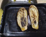 Foto del paso 1 de la receta: Berenjenas rellenas con queso magro!!