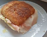 Φωτογραφία βήματος 4 της συνταγής Sloppy Sandwich με αυγό νόστιμο και ζουμερό